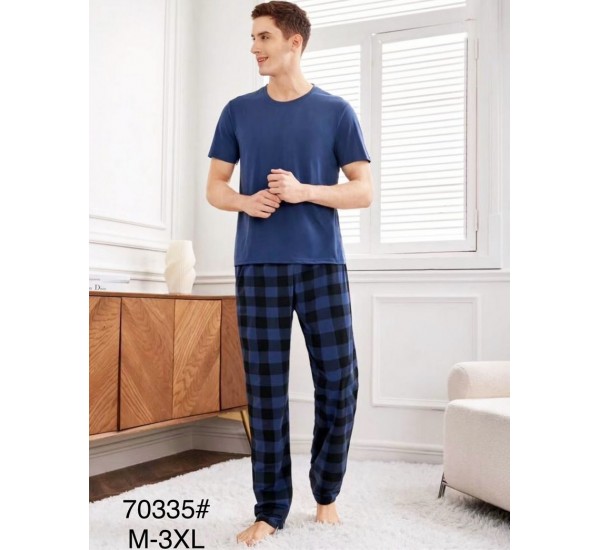 Пижама мужская, 5 шт (M-3XL) коттон ZeL1396_70335