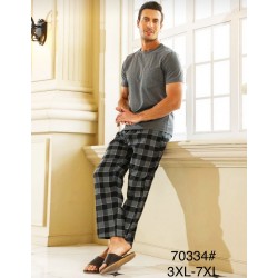 Пижама мужская, 5 шт (3-7XL) коттон ZeL1396_70334
