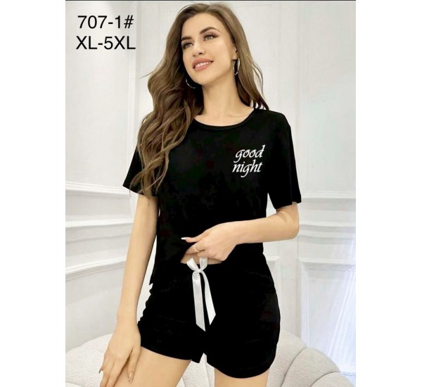 Піжама жіноча, 5 шт (1-5XL) бамбук ZeL1396_707-1