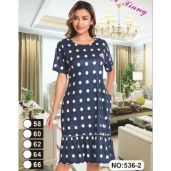 Платье женское, вискоза 5 шт (58-66 р) ZeL1396_536-2
