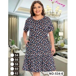 Платье женское, вискоза 5 шт (58-66 р) ZeL1396_534-6