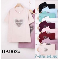 Футболка жіноча, стрейч/коттон 5 шт (58-66 р) ZeL777_DA902