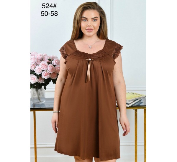 Нічна сорочка, бамбук 5 шт (1-5XL) ZeL1396_524