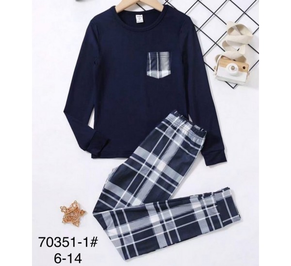 Пижама детская, коттон 5 шт (6-14 лет) ZeL1396_70353-1