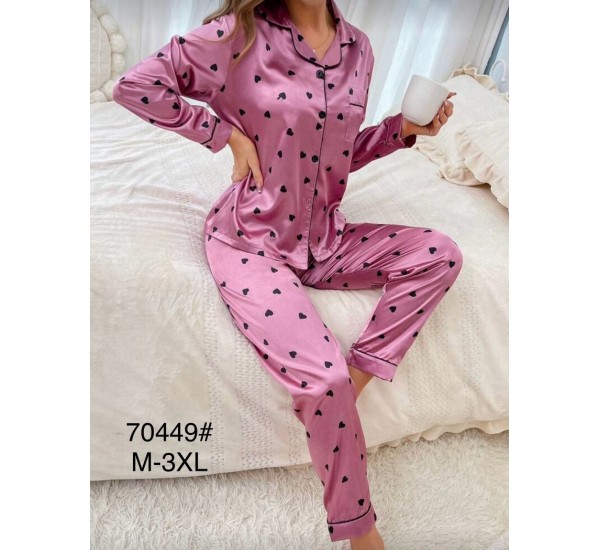 Пижама женская, шёлк 5 шт (50-58 р) ZeL1396_70449