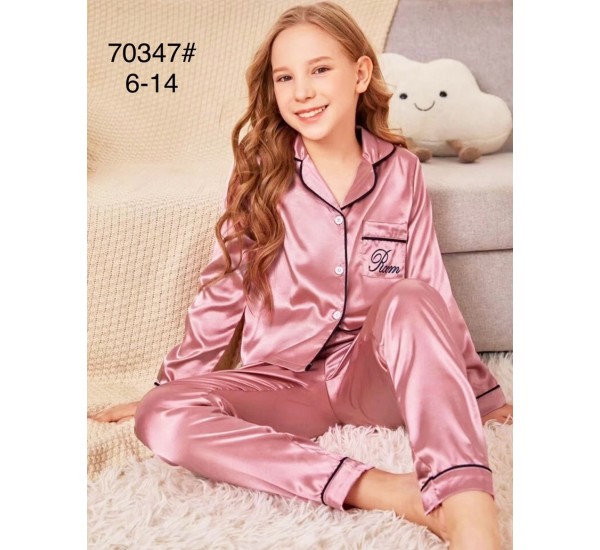 Пижама детская, шёлк 5 шт (6-14 лет) ZeL1396_70347