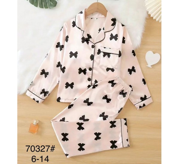 Пижама детская, шёлк 5 шт (6-14 лет) ZeL1396_70327