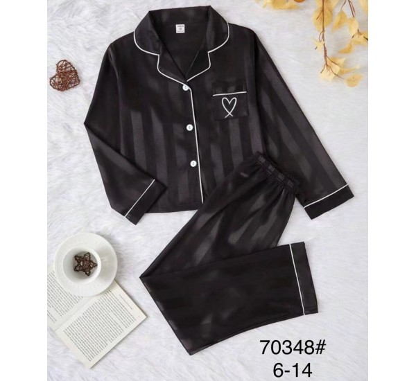 Пижама детская, шёлк 5 шт (6-14 лет) ZeL1396_70348b