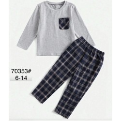 Пижама детская, коттон 5 шт (6-14 лет) ZeL1396_70353