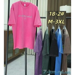 Футболка варенка жіноча, бавовна 5 шт (54-62 р) ZeL777_18-2