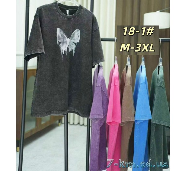 Футболка варенка жіноча, бавовна 5 шт (54-62 р) ZeL777_18-1