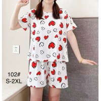 Піжама жіноча, бамбук 5 шт (S-2XL) ZeL1396_102