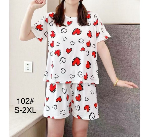 Піжама жіноча, бамбук 5 шт (S-2XL) ZeL1396_102