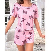 Піжама жіноча, бамбук 5 шт (S-2XL) ZeL1396_704