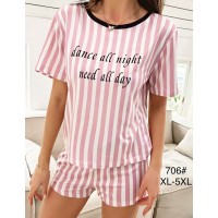 Піжама жіноча, бамбук 5 шт (1-5XL) ZeL1396_705