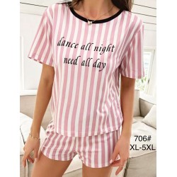 Пижама женская, бамбук 5 шт (1-5XL) ZeL1396_705