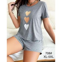 Піжама жіноча, бамбук 5 шт (1-5XL) ZeL1396_708