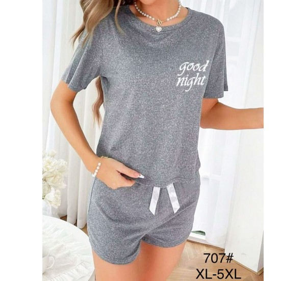 Піжама жіноча, бамбук 5 шт (1-5XL) ZeL1396_707