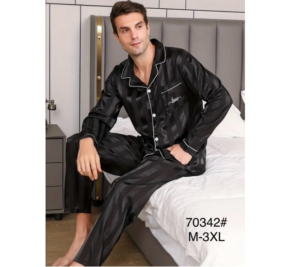 Пижама мужская, 5 шт (M-3XL) шелк ZeL1396_70342b