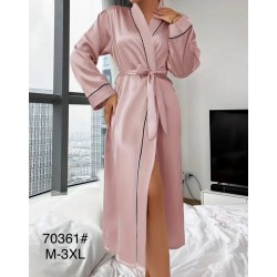Халат женский, 5 шт (M-3XL) шелк ZeL1396_70361a
