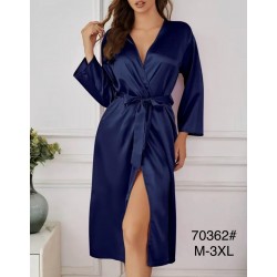 Халат женский, 5 шт (M-3XL) шелк ZeL1396_70362a