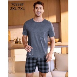 Пижама мужская, 5 шт (3-7XL) коттон ZeL1396_70338