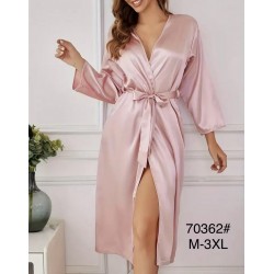 Халат женский, 5 шт (M-3XL) шелк ZeL1396_70362b
