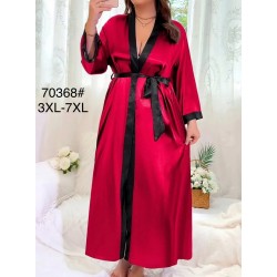Халат женский, 5 шт (3-7XL) шелк ZeL1396_70368
