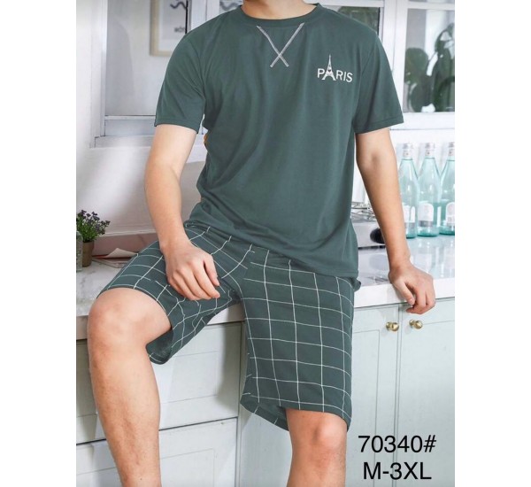 Пижама мужская, 5 шт (M-3XL) коттон ZeL1396_70340