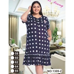 Халат жіночий, віскоза 5 шт (58-66 р) ZeL1396_1309-2