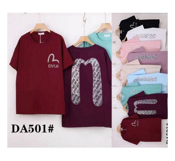 Футболка женская, стрейч/коттон 5 шт (60-70 р) ZeL777_DA501