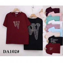 Футболка женская, стрейч/коттон 5 шт (54-64 р) ZeL777_DA102