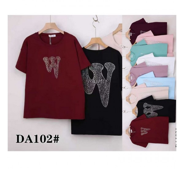 Футболка женская, стрейч/коттон 5 шт (54-64 р) ZeL777_DA102