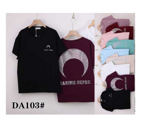 Футболка женская, стрейч/коттон 5 шт (54-64 р) ZeL777_DA103