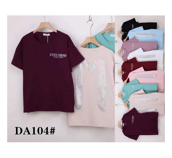 Футболка женская, стрейч/коттон 5 шт (54-64 р) ZeL777_DA104