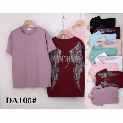 Футболка женская, стрейч/коттон 5 шт (54-64 р) ZeL777_DA105