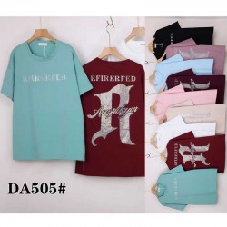 Футболка женская, стрейч/коттон 5 шт (60-70 р) ZeL777_DA505