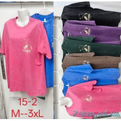 Футболка варёнка женская, хлопок 5 шт (M-3XL) ZeL777_15-2