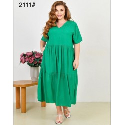 Сукня жіноча, штапель 6 шт (60-64 р) ZeL1396_2111-3