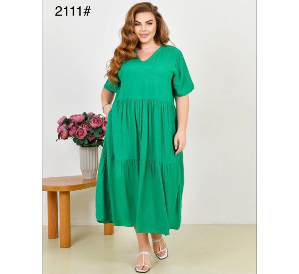 Сукня жіноча, штапель 6 шт (60-64 р) ZeL1396_2111-3