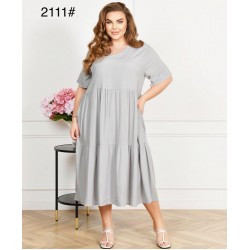 Сукня жіноча, штапель 6 шт (60-64 р) ZeL1396_2111-4
