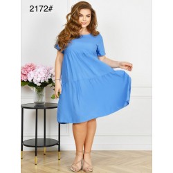 Сукня жіноча, штапель 6 шт (60-64 р) ZeL1396_2172-1