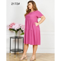 Сукня жіноча, штапель 6 шт (60-64 р) ZeL1396_2172-2