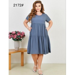 Сукня жіноча, штапель 6 шт (60-64 р) ZeL1396_2172-3