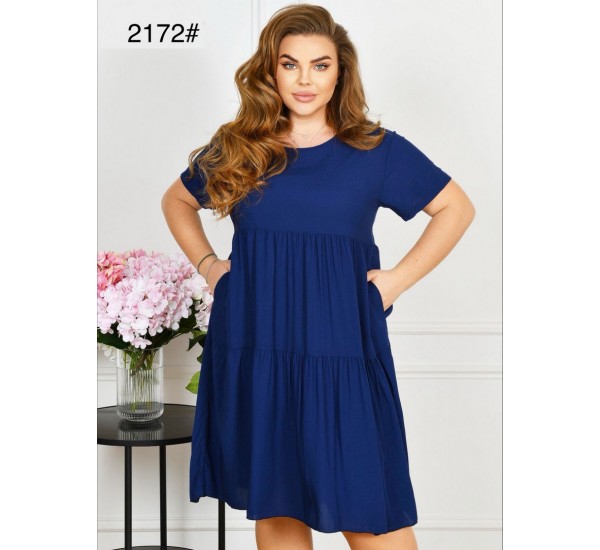 Сукня жіноча, штапель 6 шт (60-64 р) ZeL1396_2172-4