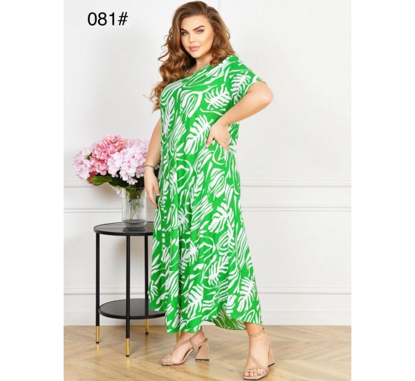 Сукня жіноча, штапель 6 шт (58-62 р) ZeL1396_081-29