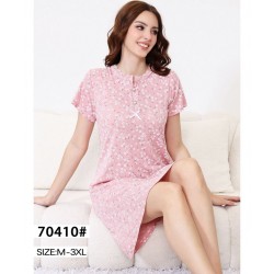 Нічна сорочка жіноча, рубчик 5 шт (M-3XL) ZeL1396_70410a