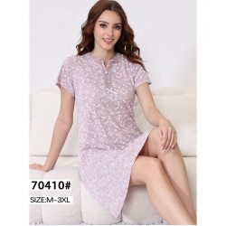 Нічна сорочка жіноча, рубчик 5 шт (M-3XL) ZeL1396_70410b