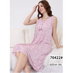Нічна сорочка жіноча, трикотаж 5 шт (M-3XL) ZeL1396_70422