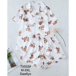 Піжама жіноча, бамбук 5 шт (M-3XL) ZeL1396_70553